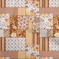 thumbnail image 1 of oneOone Viscose Jersey Beige Fabric Floral Sewing Craft Projects Fabric Prints By Yard 60 Inch Wide, 1 of 1