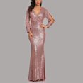 thumbnail image 1 of Uppada Robe à Col Rond pour Femmes, Couleur Unie, Robes d'Invitée de Mariage, Ceinture, Cocktail Party, Tenue de Travail, Coupe Ajustée, Robe Crayon, Robes Midi Décontractées, Liquidation en Liquidation, 1 of 8