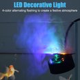 thumbnail image 2 of Xingzhi Mister Pump Mini Fog Machine Reliable Plastic LED Light Easy To ABS Halloween Smoke Machine Fogger black, 2 of 6