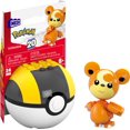 thumbnail image 1 of MEGA Pokémon Teddiursa Building Toy Kit, Poseable Action Figure (24 Pieces) for Kids, 1 of 6