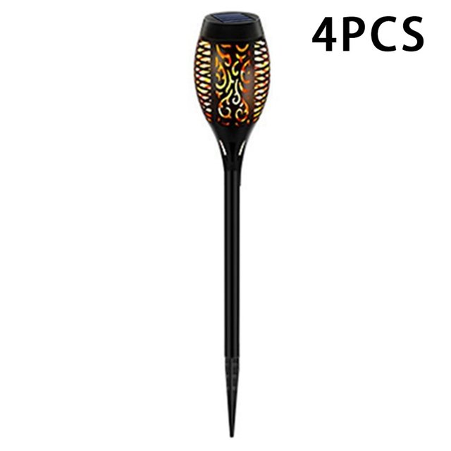 Practical Led Solar Flame Lamp Outdoor Induction Garden Courtyard Plug Decorative Landscape Lamp Outdoor Spotlight