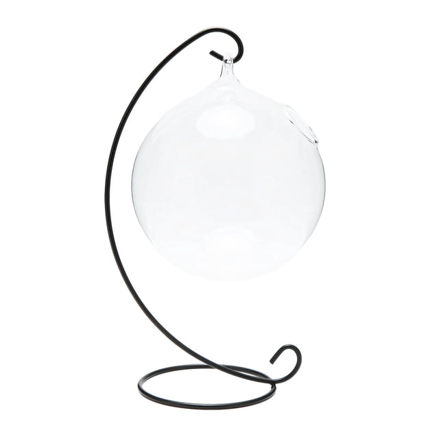 Aquarium Suspendu, Poisson Suspendu Transparent Grand Espace en Verre pour Décoration Intérieure