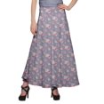 thumbnail image 1 of Moomaya Printed Rayon Skirt Wrap Style Plus Size Skirt Summer Wear Clothing, 1 of 6