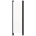 thumbnail image 3 of vidaXL 4-Panel Free Standing Fabric Folding Room Divider Screen White 200x180 cm, 3 of 5