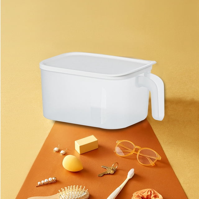 SuoKom Plastic Storage Bins with Lids 鈥?Perfect Kitchen Organization Or Pantry Storage 鈥?Fridge/Cabinet Organizers