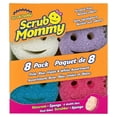 thumbnail image 1 of Scrub Daddy Scrub Mommy Dual-Sided Scrubber and Sponge, Variety Pack 8 Count, 1 of 3