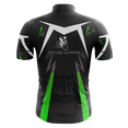 thumbnail image 2 of Chandail de Cyclisme pour Homme Noir Vert Blanc - 6TG, 2 of 3