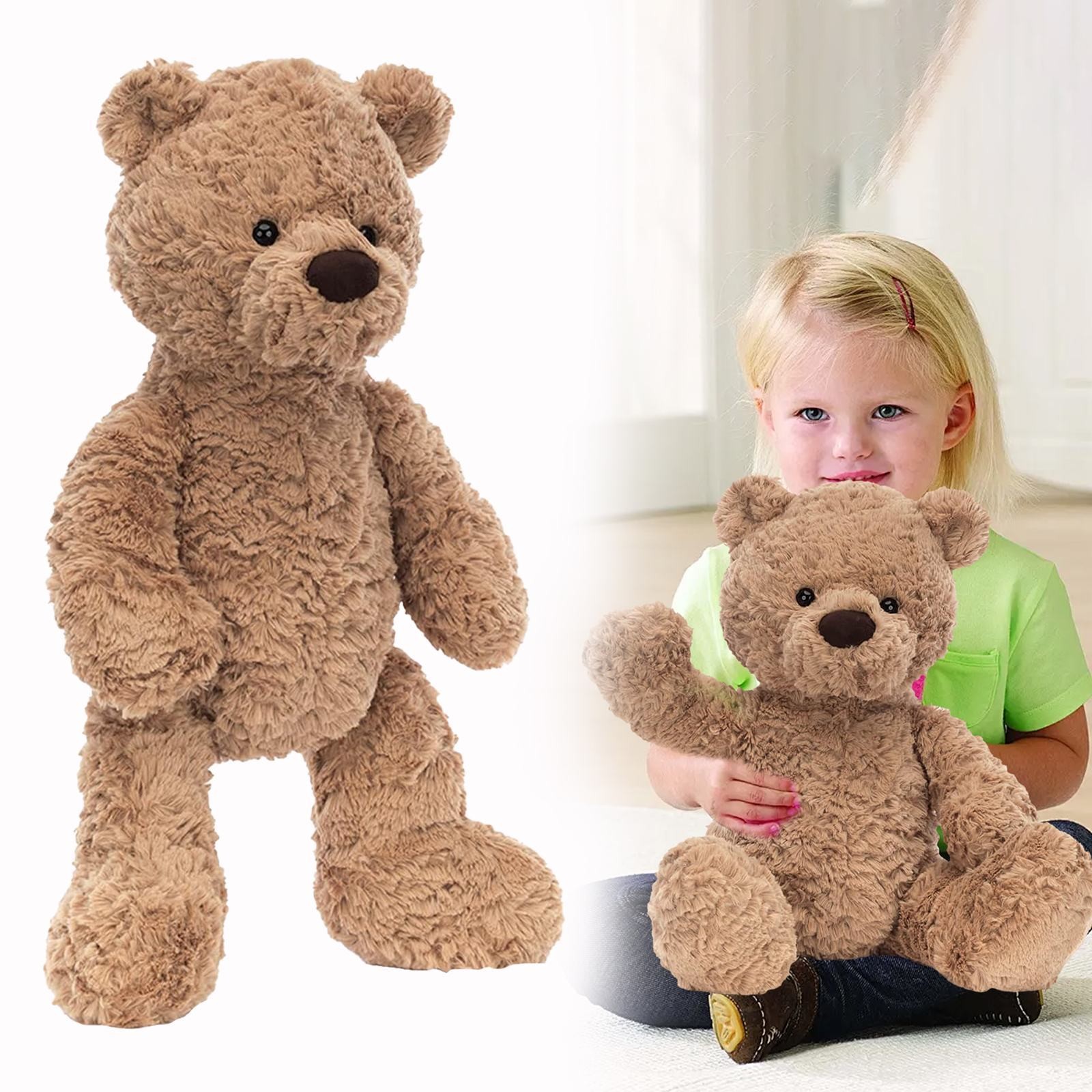Bumbly Bear Stuffed Animal Medium 22 Inches | Teddy Bear Plush Toy | Classic Children's Gift