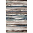 thumbnail image 4 of Rigton Brown and Ocean Blue Woven Area Rug, 4 of 7