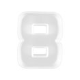 thumbnail image 2 of Birthday Number Silicone Cake Pizza Pan Baking Cake Bread Kitchen Diy Mould, 2 of 2