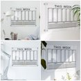 thumbnail image 2 of 1 Set Acrylic Dry Erase Board Clear Memo Board Hanging Display Board Weekly Planner Board, 2 of 6