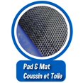 thumbnail image 3 of TRAINOR SPORTS 12 FT Round Trampoline & Enclosure Combo Heavy Duty Bouncy Outdoor/Backyard Trampoline for Children (6+), Adults Jumping Mat and Full Coverage Spring Padding | 18201920120, 3 of 8