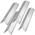 thumbnail image 1 of tamizeot 4pcs Durable Stainless Steel Burner Cover For All Outdoor BBQ Grills Replacement HeatingShield, 1 of 6