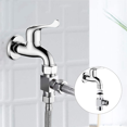 thumbnail image 4 of 5X Brass 3 Way Water Diverter Adapter Quickly Installation Bathroom Shower Bidet Angle Replacement Valve Connector, 4 of 8