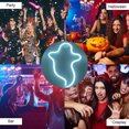 thumbnail image 4 of Yeacher Ghost Design LEDs Neon Light 3*AA Cell & USB Operated Constant Bright Mode Neon, 4 of 8