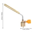 thumbnail image 3 of KAKOWELY Briquet Torche Propylène Propane Flamme Réglable Soufflage Torche Torche à Gaz Portable,7.87x"X2.76"X1.18 Pouces, 3 of 4