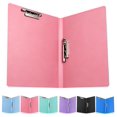 thumbnail image 2 of ZTTD Double Strong Clips File Folder Report Cover, Punchless Binder with 2 Clamp, Office Project Folder, Commercial or S-chool Documents File Folder, for Letter Size or A4 Size, 2 of 9