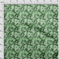 thumbnail image 4 of oneOone Cotton Poplin Green Fabric Abstract Craft Projects Decor Fabric Printed By The Yard 56 Inch Wide, 4 of 4