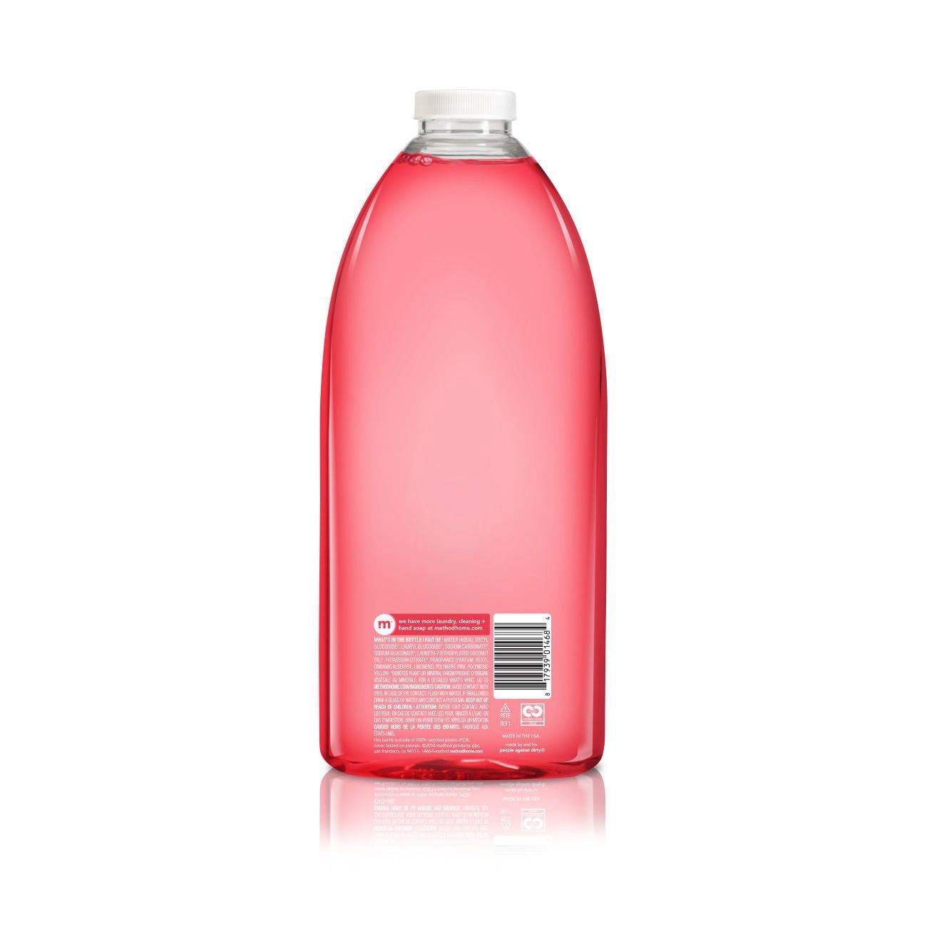 Method, Recharge de nettoyant multi surfaces, Pamplemousse rose, 2.0 L