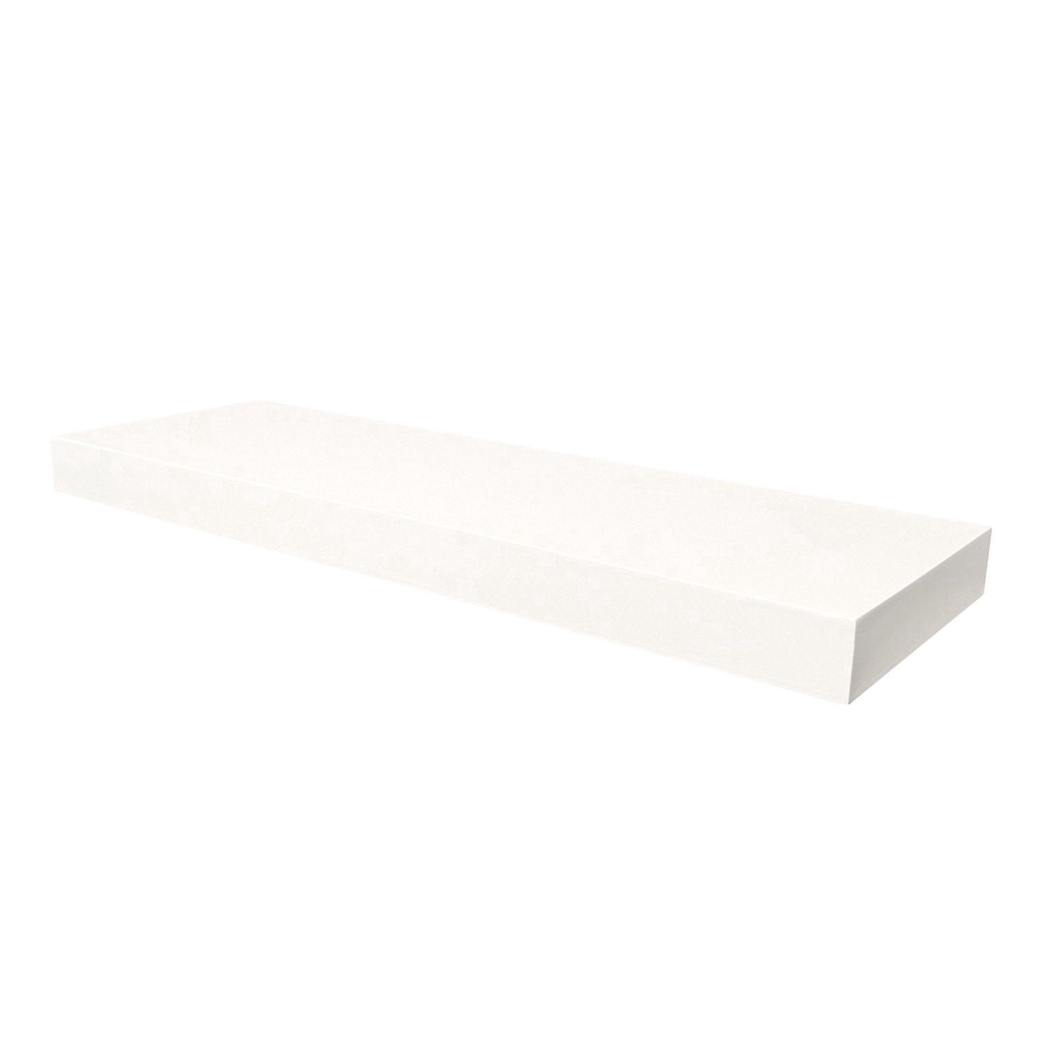 Hometrends 18 inch White  Floating Shelves - 2 PC Set