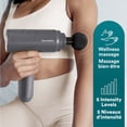thumbnail image 2 of Homedics Therapist Select Percussion Deep Tissue Massage Gun with 5 attachments, 2 of 5