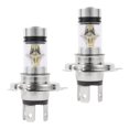 thumbnail image 1 of 2PCS H4 LED Headlight Bulb Conversion Kit - 50W Super Bright H4 9003 Car LED Light Bulb Replacement Waterproof for Car Truck Van Trailer Headlight Fog Light Lamp, 1 of 10