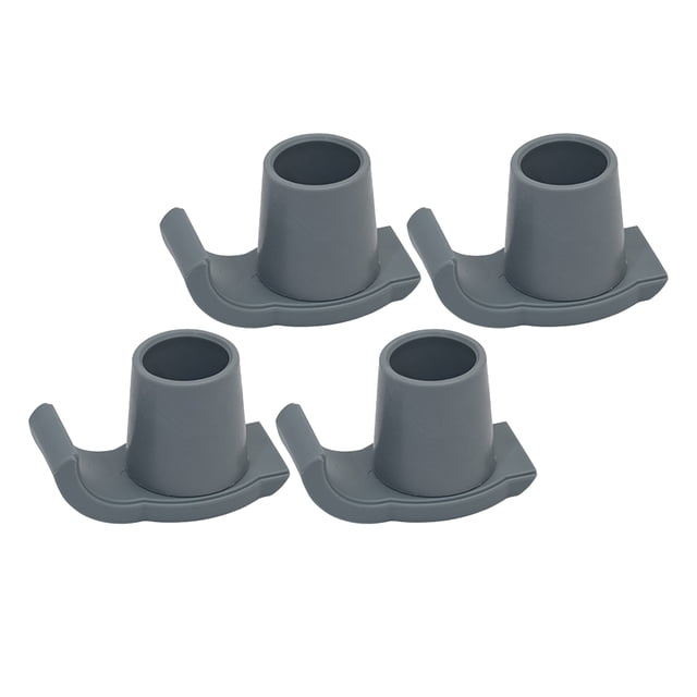 Walker Glide Skis, Rubber Mobility Aid for Seniors Easy Installation Versatile Use with Various Floors