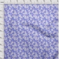 thumbnail image 4 of oneOone Polyester Spandex Medium Purple Fabric Floral Botanical Sewing Craft Projects Fabric Prints By Yard 56 Inch Wide, 4 of 4