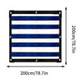 thumbnail image 1 of LSLJS Sun Shade Canopy Outdoor Rectangle Shade Sun Protection Sunshades Canopy Sun Shade for Swimming Pool Outdoor Garden Lawns Beach and Home Backyard Carport, Canopy, 1 of 3