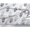 thumbnail image 2 of Soimoi Polyester Crepe Fabric Leaves & Floral Block Decor Fabric Printed Yard 42 Inch Wide, 2 of 4