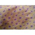 thumbnail image 4 of oneOone Cotton Silk Fabric Leaves & Flower Floral Decor Fabric Printed BTY 42 Inch Wide, 4 of 4
