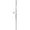 Silver, variant on Shisuyan Easy Installation Strut Rod Plastic 1Set 11In