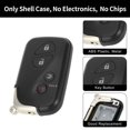 thumbnail image 4 of Unique Bargains Coque de Clé Sans Clé à 4 Boutons pour Lexus IS250 2006-2013 pour Lexus RX350 2010-2015, 4 of 7