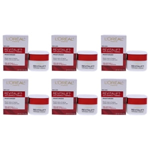 Revitalift Crème antirides et hydratante raffermissante par LOreal Professionnel pour Unisexe - 1.7 oz Crème - Boîte de 6