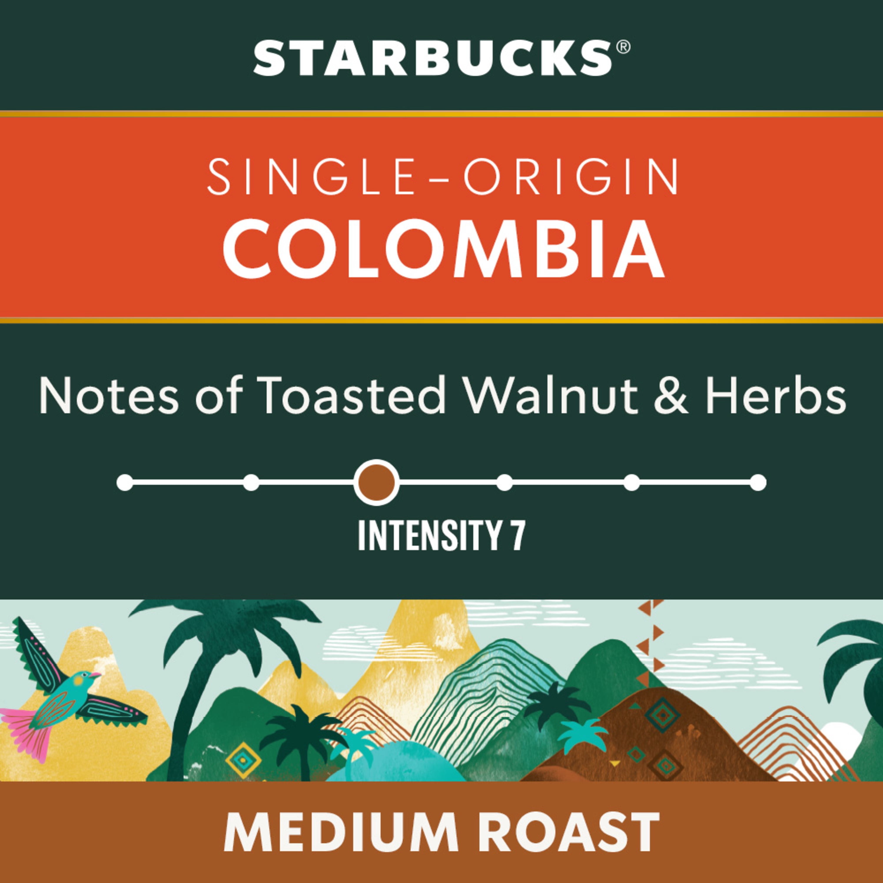 STARBUCKS Par Nespresso Café d'origine unique colombie