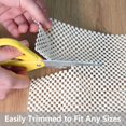 thumbnail image 3 of Non Slip Area Rug Pad Gripper - 2x10 Strong Grip Carpet pad for Area Rugs and Hardwood Floors, Provides Protection and Cushion…, 3 of 6