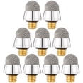 thumbnail image 1 of KAKOWELY 10Pcs M5 External Thread 6.4mm Electroplated Capacitive Pen Replacement Tips,0.56"X0.35"X0.35", 1 of 5
