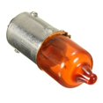 thumbnail image 3 of 4x Motorcycle Motorbike Mini Indicator Bulbs Halogen BA9S Base Amber 12V 21W, 3 of 12