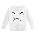 thumbnail image 4 of PMVFHDE Chandails Légers pour Filles Chandails à Capuchon pour Enfants d'Automne et d'Hiver à Manches Longues Mode Imprimé Col Rond Chandail à Capuchon pour Garçons et Filles Plus Manteau à Capuchon Chaud Blanc, 7-8 Ans, 4 of 4