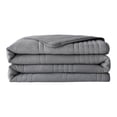 thumbnail image 2 of Couette en Fibre de Polyester Lavable de Couleur Unie, Couette d'Été Mince et Fraîche pour Lit Ou Sofa, Bleu Vert Gris, 2 of 6