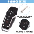 thumbnail image 4 of Unique Bargains Car Key Fob Shell 4 Button Remote Control Key Case Keyless Entry Housing for Ford Explorer 2016-2017, 4 of 7