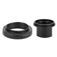 thumbnail image 2 of Metal Telescope Camera Adapter, Aluminium Alloy Astronomical Telescope Adapter Ring Telescope T Mount Ring Adapter with 1.25 Inch T Mount for  Minolta  SLR Camera, 2 of 7