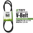 thumbnail image 2 of 8TEN Drive Belt for Toro ProLine Commercial Walk-Behind 1-323745 810-CBL2621T, 2 of 4