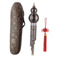 thumbnail image 3 of Tachiuwa Flute Professional Handmade Traditional Instrument with Case Gourd Flute Chinese c key, 3 of 7