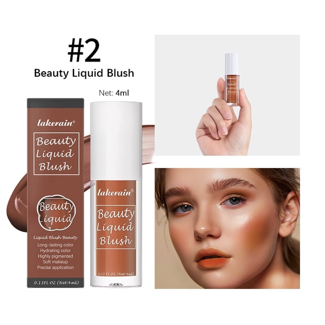 HOARBOEG Light And Transparent Liquidpowder Blusher Creates Natural Color 4ml Clearance Sale