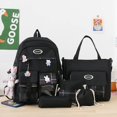 thumbnail image 3 of Sac à Dos Mignon pour Femmes Mode 5 Pcs/set pour Adolescentes (Violet), 3 of 9