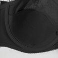 thumbnail image 3 of VEKDONE Woman's Embroidery Thin Style Ventilate Large Size Bra Steel Rim Black 42/95G, 3 of 4