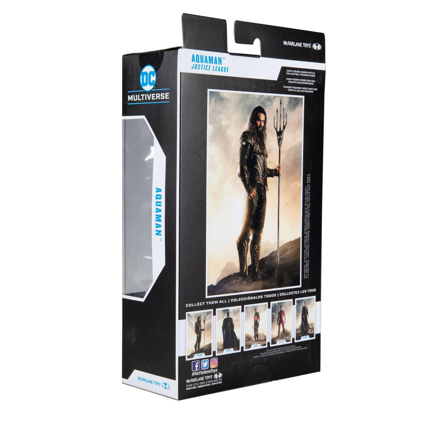 McFarlane Toys - DC Multiverse - Film Justice League - Aquaman figurine de 7 pouces