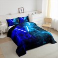 thumbnail image 4 of Erosebridal Gaming Lightsaber Bedding Queen Comforter Set, Neon Lightning Down Comforter, Modern Fashion Decor, Reversible, 4 of 8