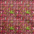 thumbnail image 1 of oneOone Tissu en Coton Flex Rouge Abstrait pour Robe Tissu Imprimé au Mètre 40 Pouces de Large, 1 of 4
